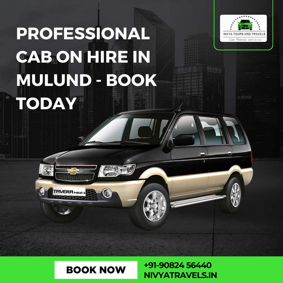 Professional Cab On Hire in Mulund Book Today